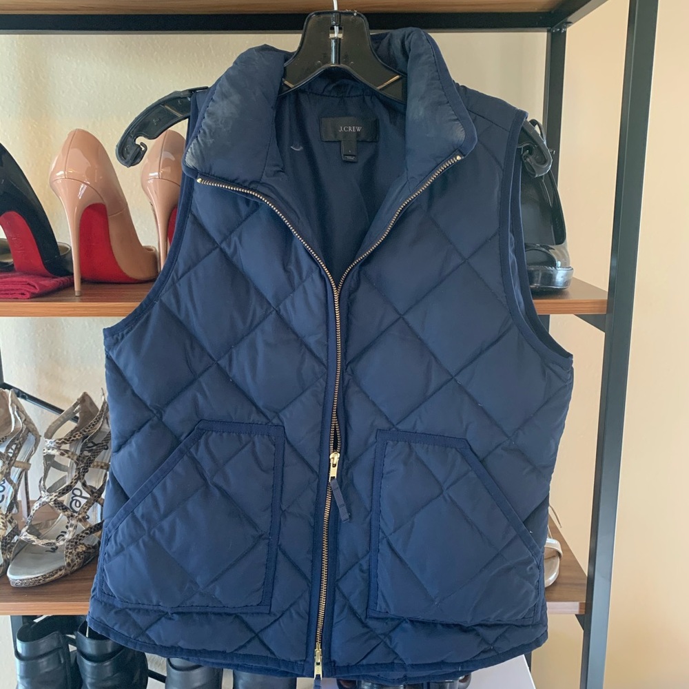J Crew Puffy vest